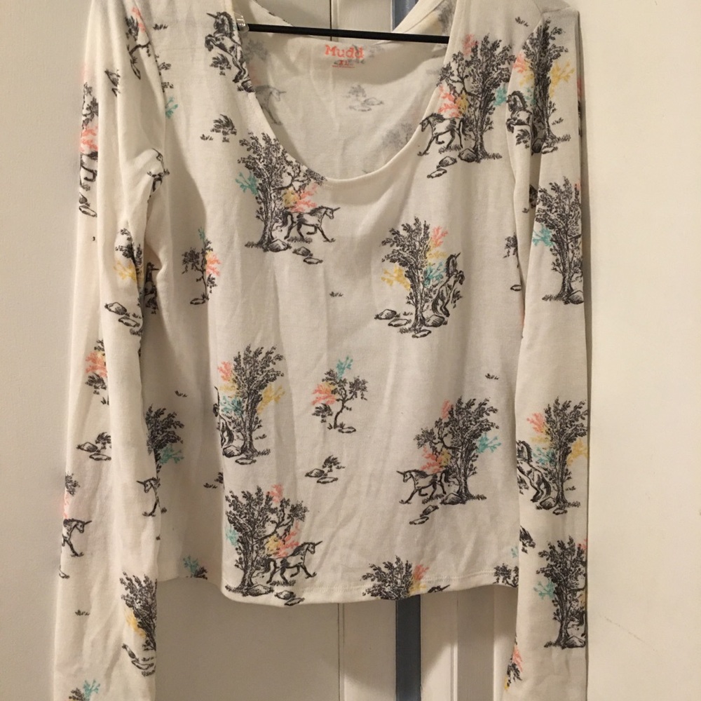 Mudd XL Unicorn long sleeve shirt